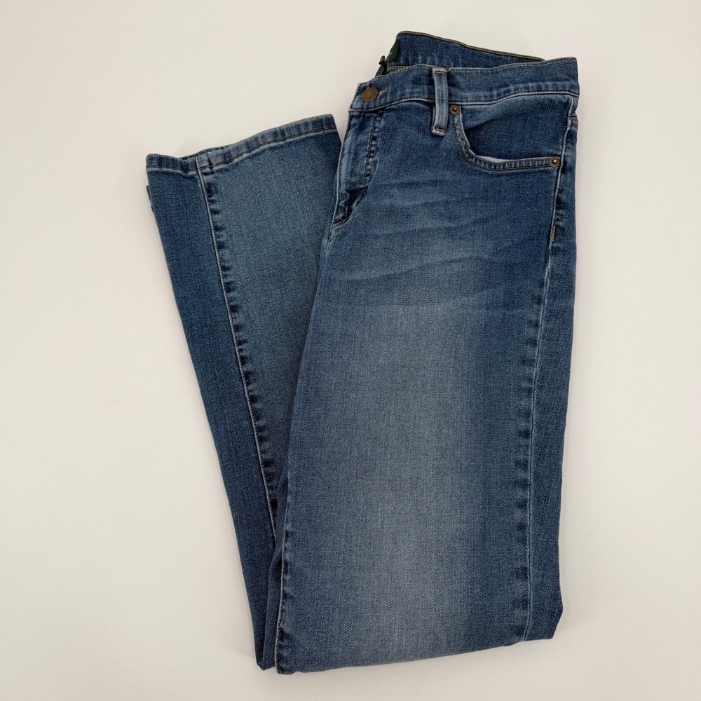 Lauren Ralph Lauren Straight Leg Jeans Medium Wash Blue Stretch Size 10 Everyday